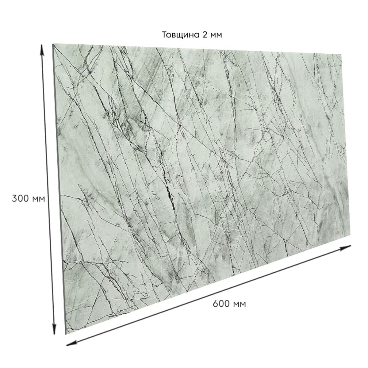 Самоклеюча стінова PET плитка 600х300х2мм SW-00001682