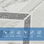 Панель стінова 3D 680х680х4мм Абстракція сіра SW-00001990