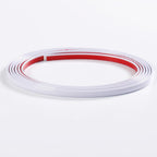 D-образний молдінг 3м х 8мм х 4мм Білий (D) SW-00001550