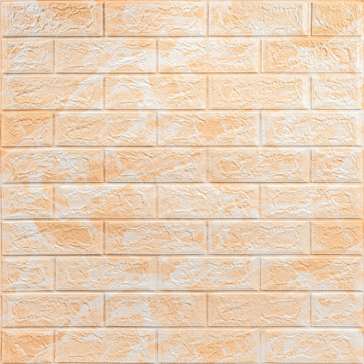 Панель стінова 3D 700х770х2мм (062-2) Мармур Бежевий SW-00001911