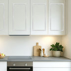 Молдинг 3000х20х8,5 мм Білий зі сріблом SW-00002674