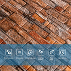 Панель стінова 3D (058-2) 700х770х2мм Мікс SW-00001917