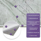 Самоклеюча стінова PET плитка 600х300х2мм SW-00001682