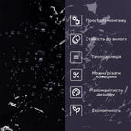 Самоклеюча стінова PET плитка 600х300х2мм SW-00002298