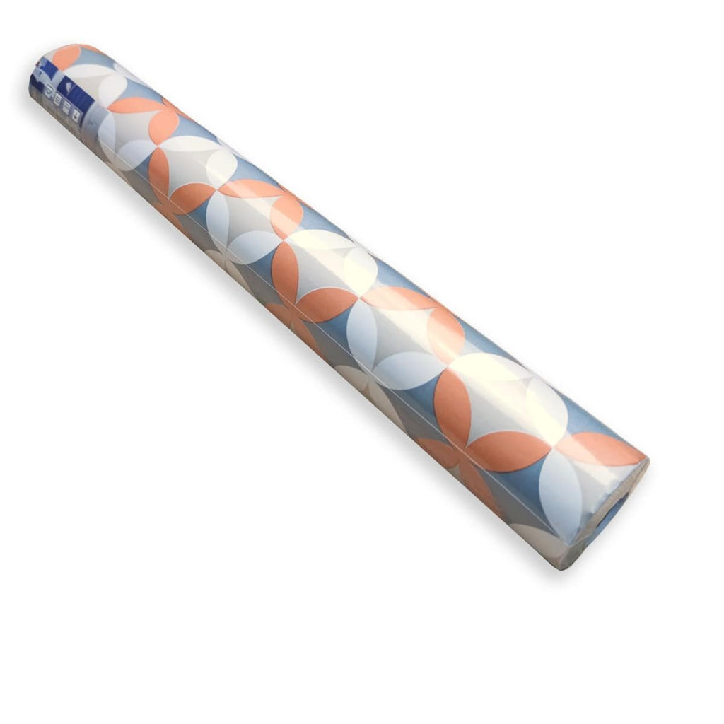 Самоклеюча плівка 0,45х10м х 0,07мм Помаранчові квіти HO-00001220