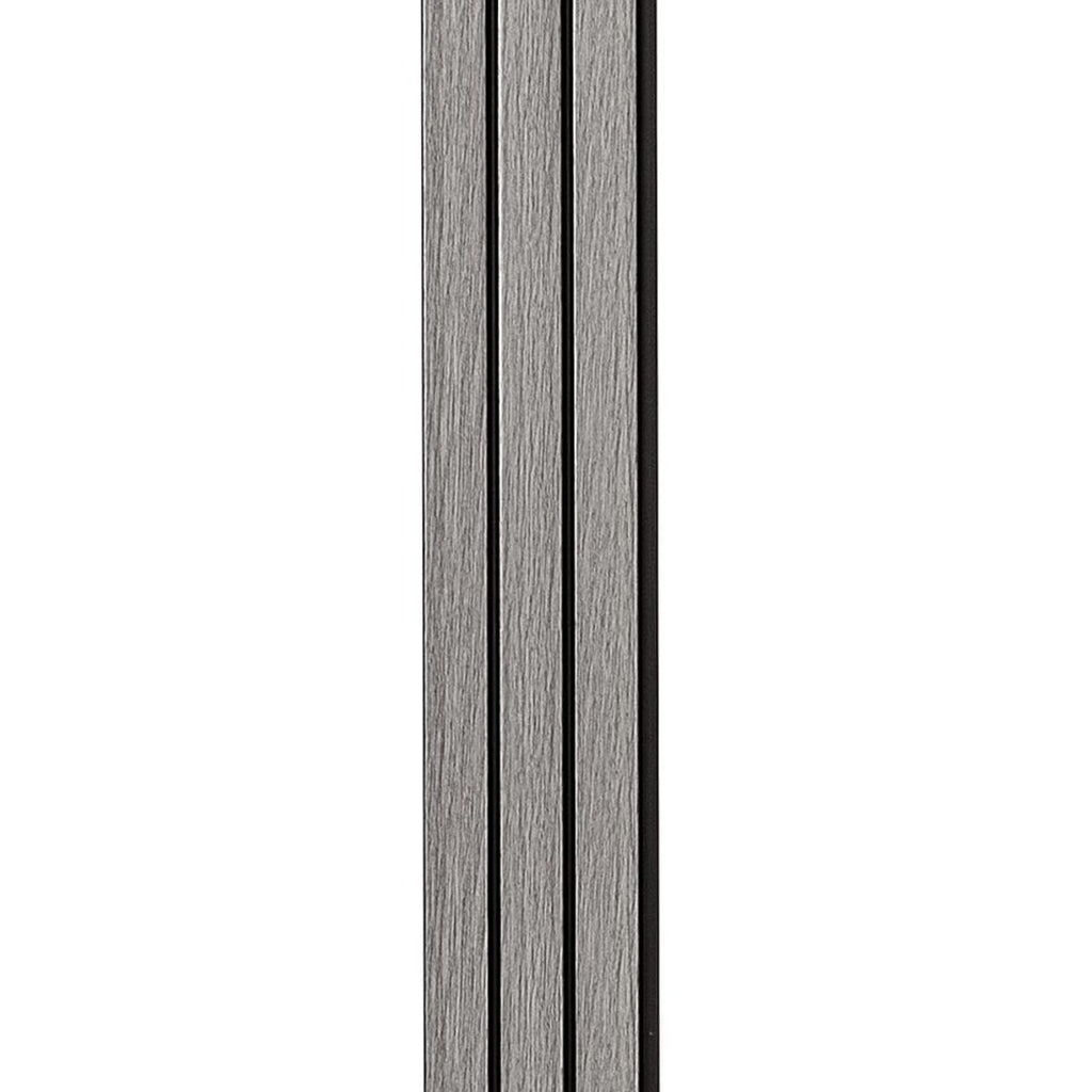 Рейка декоративна PS 2900х120х12мм Світло-сірий дуб SW-00001740