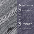 Самоклеюча стінова PET плитка у рулоні 600х3000х2мм SW-00002890