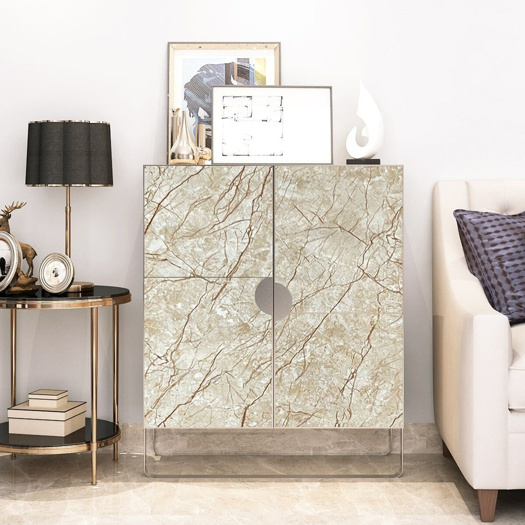 Самоклеюча плівка 0,45х10м х 0,07мм Бежевий мармур класичний SW-00001277