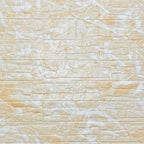 Самоклеюча декоративна 3D панель Камінь бежева рвана цегла700х770х3мм (157) HO-00000486