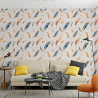 Панель стінова 3D 700х700х4мм Пір'я різнокольорове SW-00002001