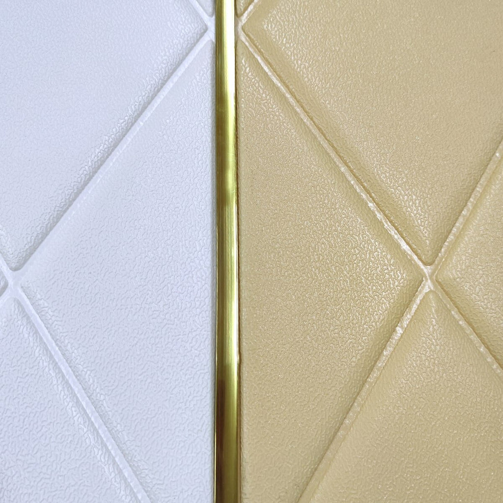 T-подібний молдинг 3000х12х4мм Золото HO-00001151