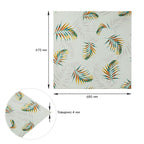 Панель стінова 3D 680х670х4мм Папороть на бежовому фоні (D) SW-00001983