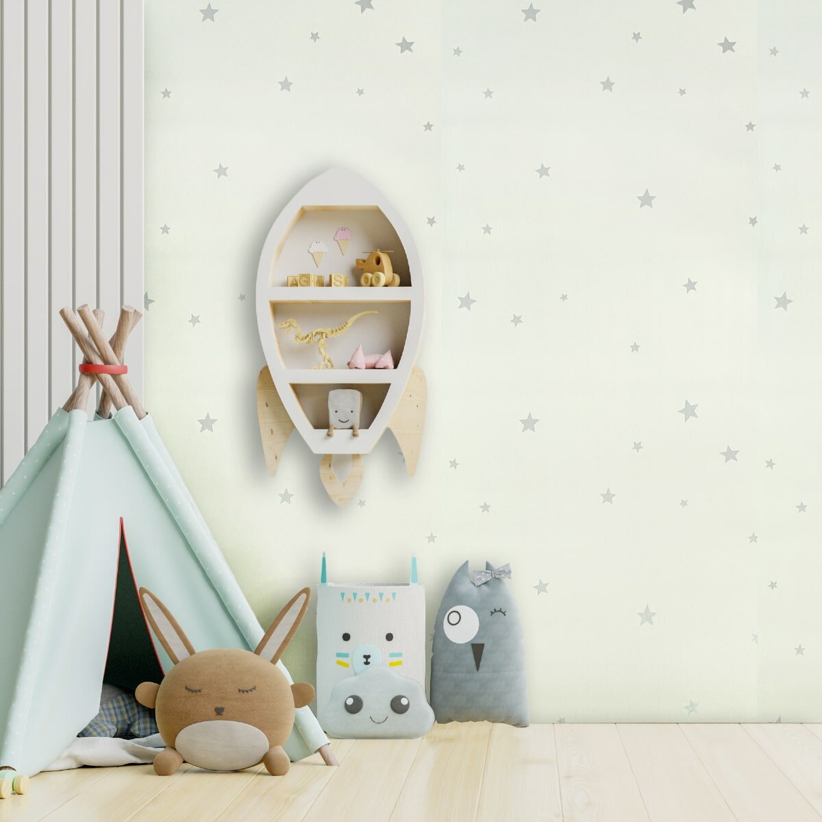 Самоклеюча плівка 0,45х10м х 0,07мм Зірки HO-00001258