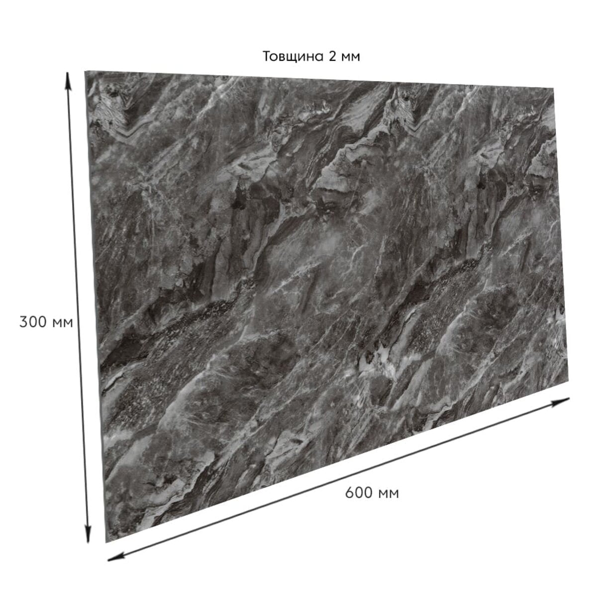Самоклеюча стінова PET плитка 600х300х2мм SW-00002349