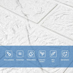 Панель стінова 3D 700х770х3мм Мармуровий квадрат SW-00002262