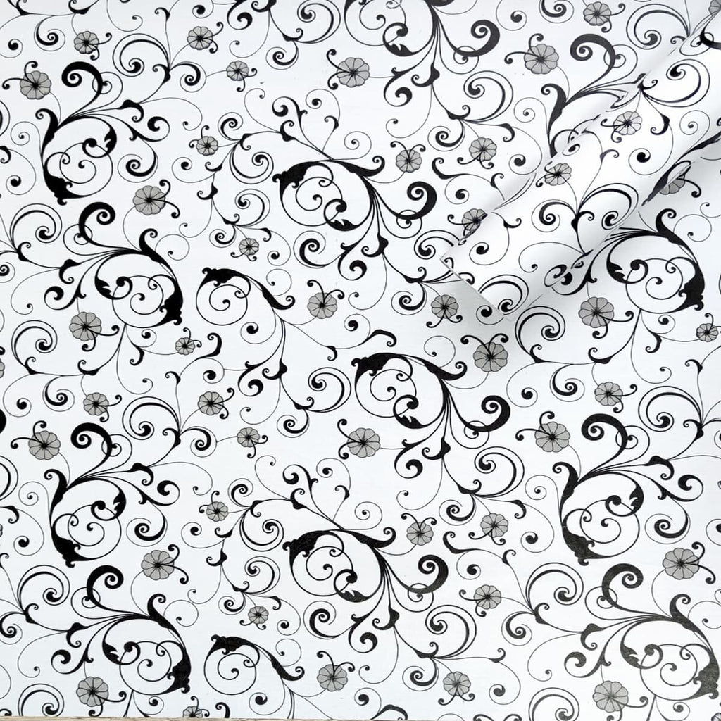 Самоклеюча плівка 0,40х10м Візерунок квіти SW-00001262