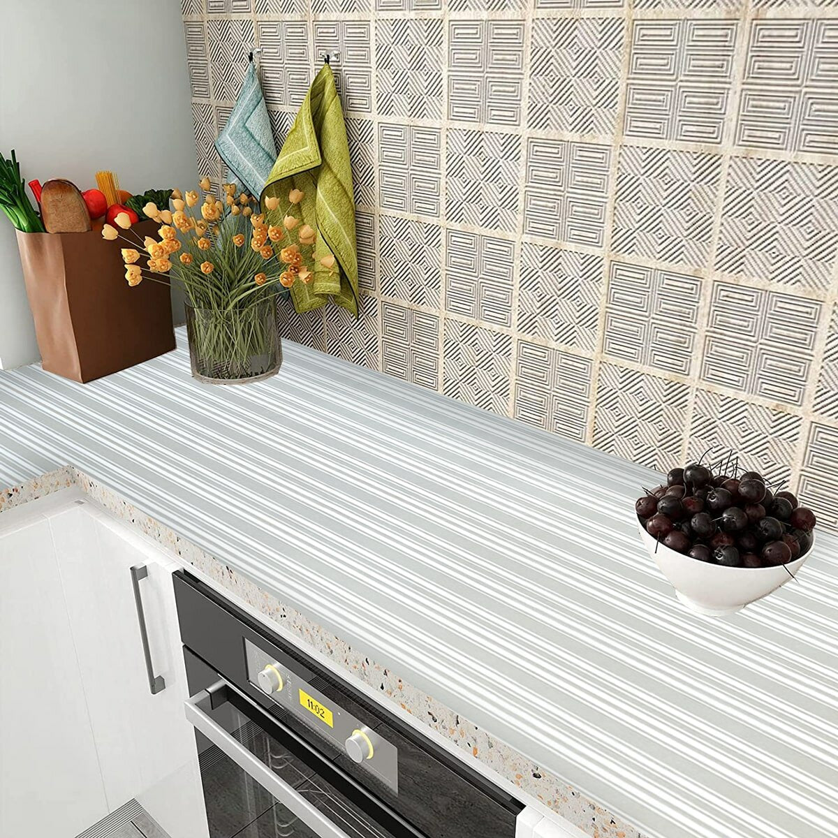 Самоклеюча плівка 0,45х10м х 0,07мм Білий дим HO-00001211