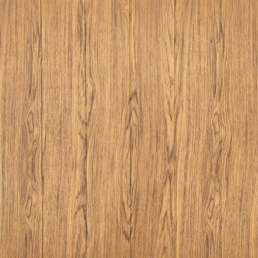 Самоклеюча декоративна 3D панель 700x700x5мм Світлий дуб (090) HO-00000293