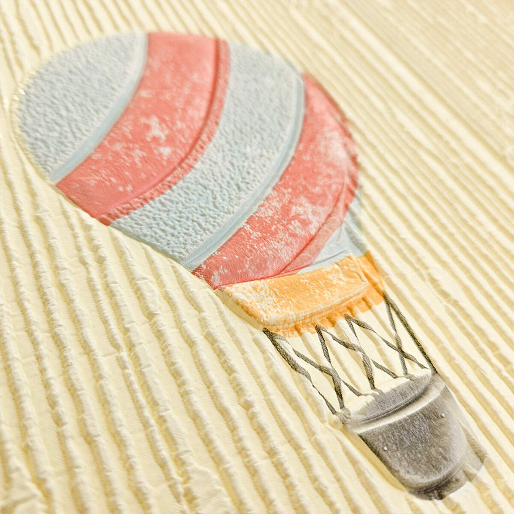 Панель стінова 3D 700х700х4мм Повітряні кулі фактурна текстура SW-00001972