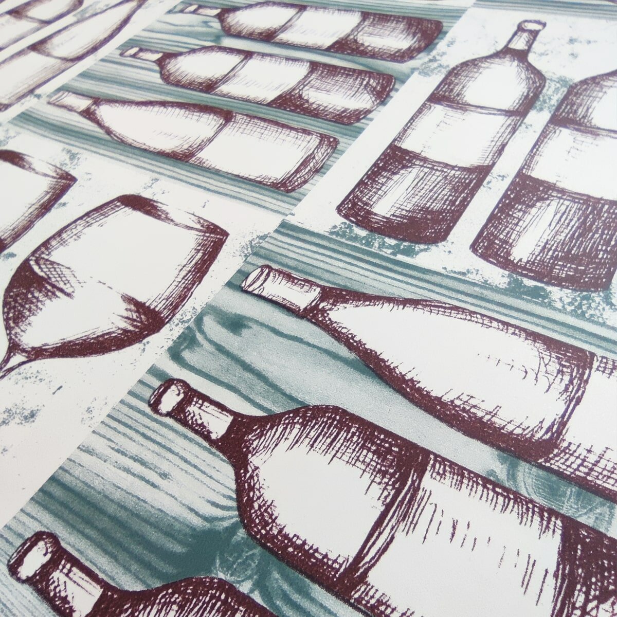 Самоклеюча плівка на паперовій основі 0,45х10м х 0,07мм Винна HO-00000798