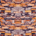 Декоративна 3D панель самоклейка 700х770х3мм Піщаник Катиринославська цегла (045-3) SW-00000692