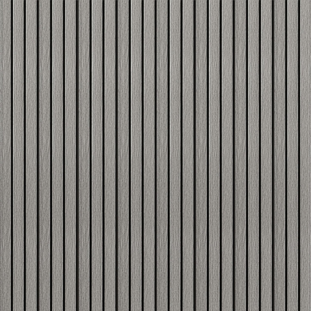 Рейка декоративна PS 2900х120х12мм Світло-сірий дуб SW-00001740