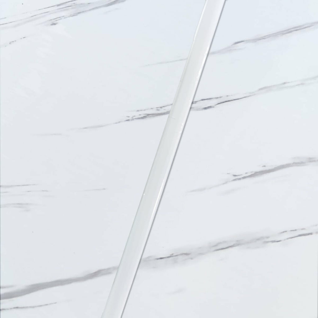 D-образний молдінг 3м х 8мм х 4мм Білий (D) SW-00001550