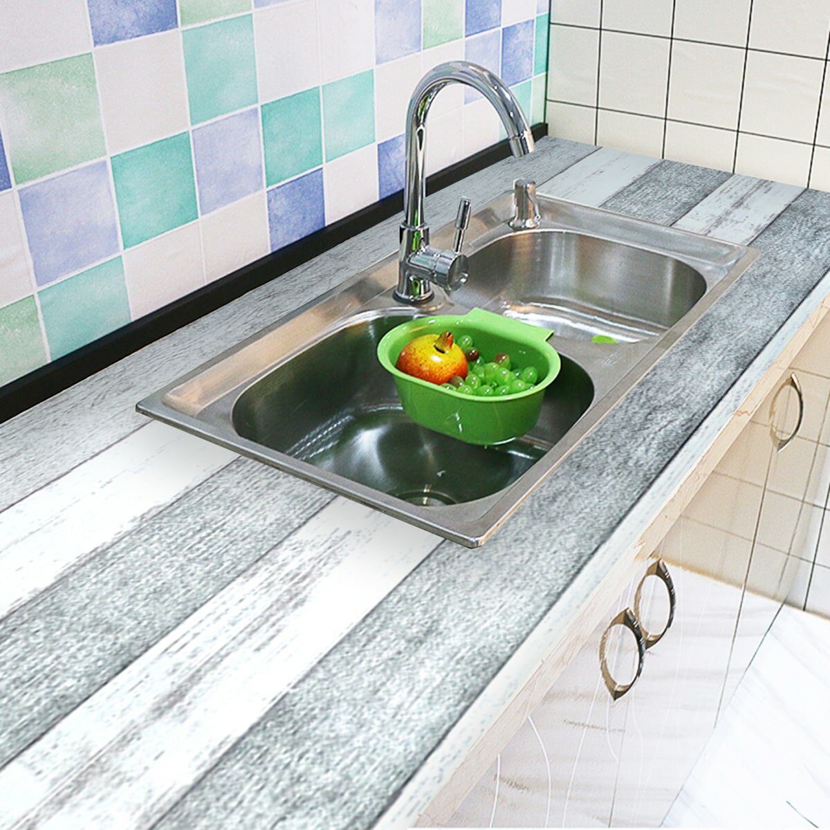 Самоклеюча плівка 0,45х10м х 0,07мм Деревно-вугільна SW-00001265