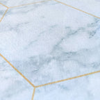 Самоклеюча плівка 0,45х10м х 0,07мм Малахітовий мармур золоті соти HO-00001214