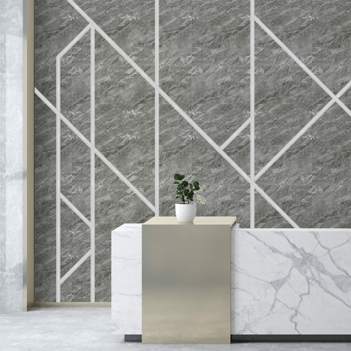 Молдинг 5000х30х9,5 мм Білий SW-00002675