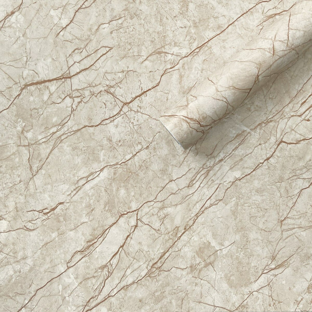 Самоклеюча плівка 0,45х10м х 0,07мм Бежевий мармур класичний HO-00001277