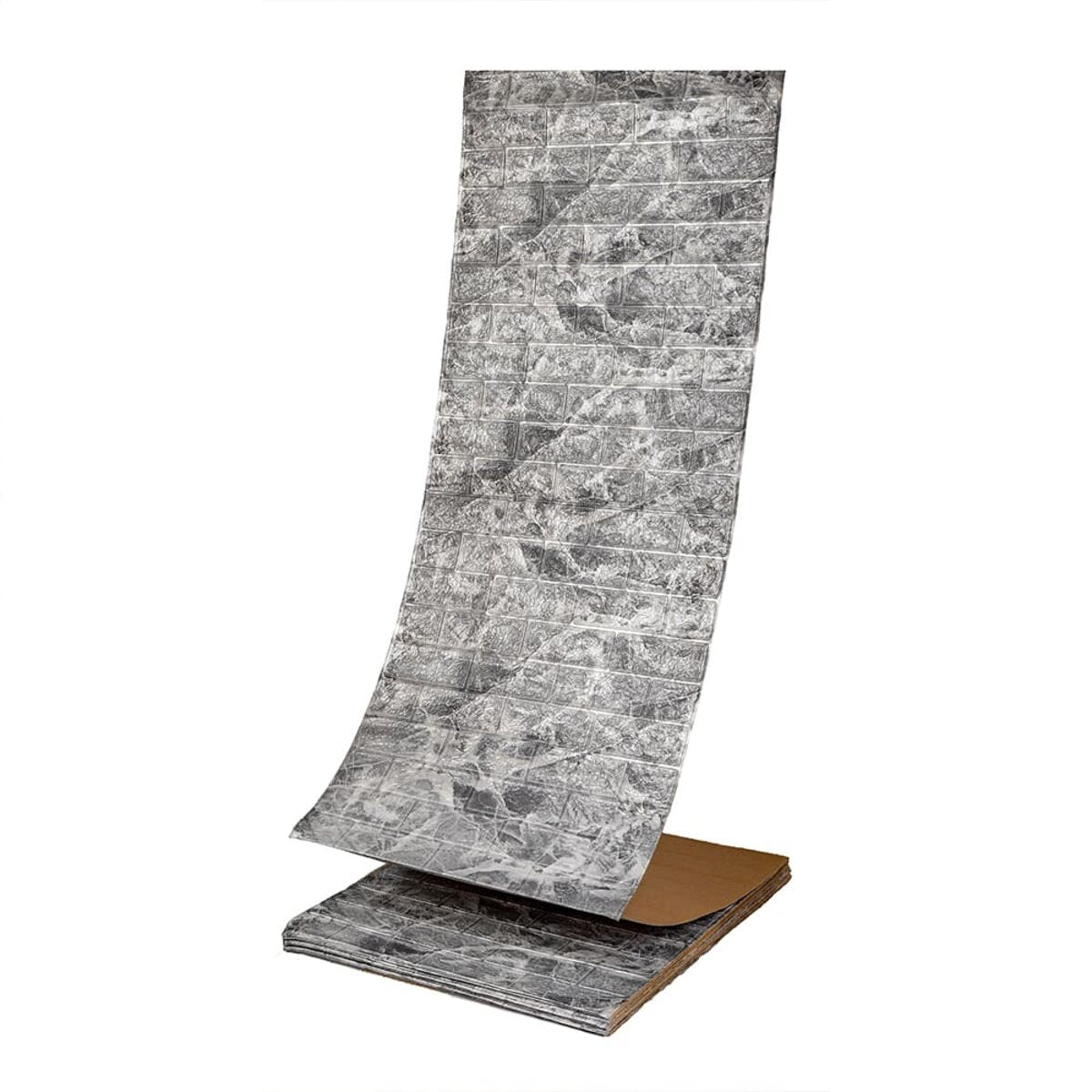 R061-2-20 Панель стінова у рулоні 3D 700х19600х2мм Мармур Чорний (D) HO-00002279