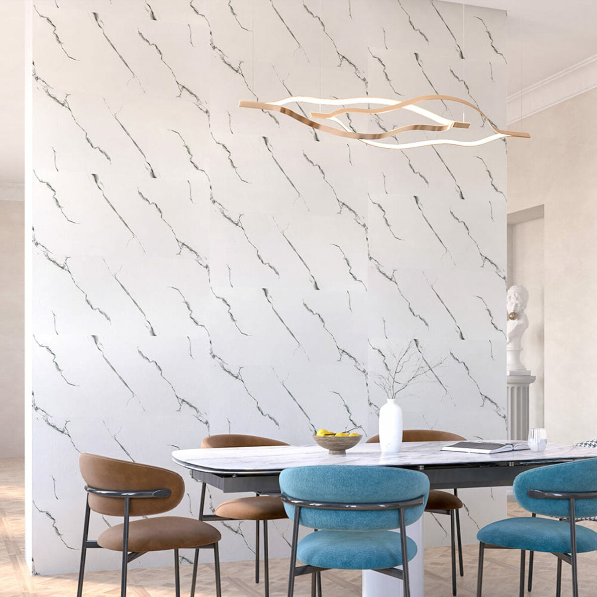 Самоклеюча стінова PET плитка 600*300*2mm (D) SW-00001684