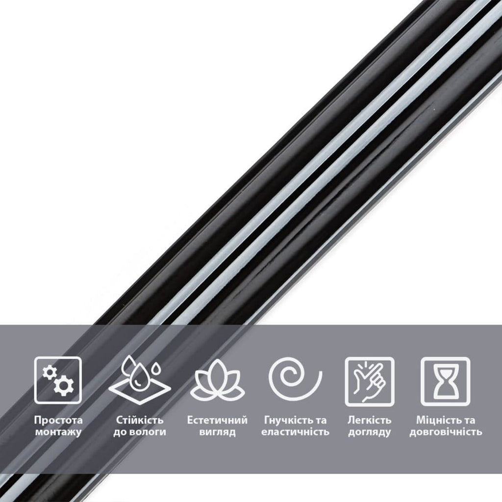 Молдинг 5000х30х9,5 мм Чорний SW-00002676